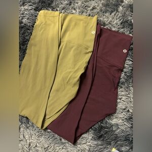 2 lululemon align size 8